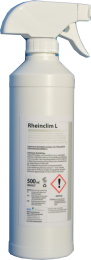 Rheinclim L, 500 ml. Sprühflaschen, Reinigungs- und Desinfektionsmittel für Lebensmittelkontaktflächen 